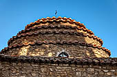 Hania - Inland from Kolimbari. The church of Mihal Arhngelos Episkop with its concentric stepped dome unique in Crete.